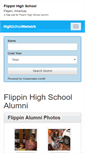 Mobile Screenshot of flippinhighschool.org