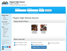 Tablet Screenshot of flippinhighschool.org